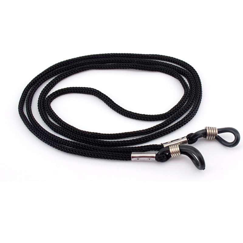12pcs/set Black Nylon Cord Eye - Sunglass Retainer Cord ulasan dan harga