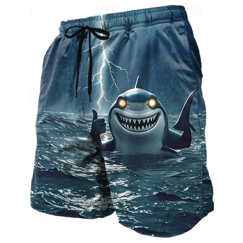 3D Printed Cool Fish Shark Sho - Trunks Board Surf ulasan dan harga