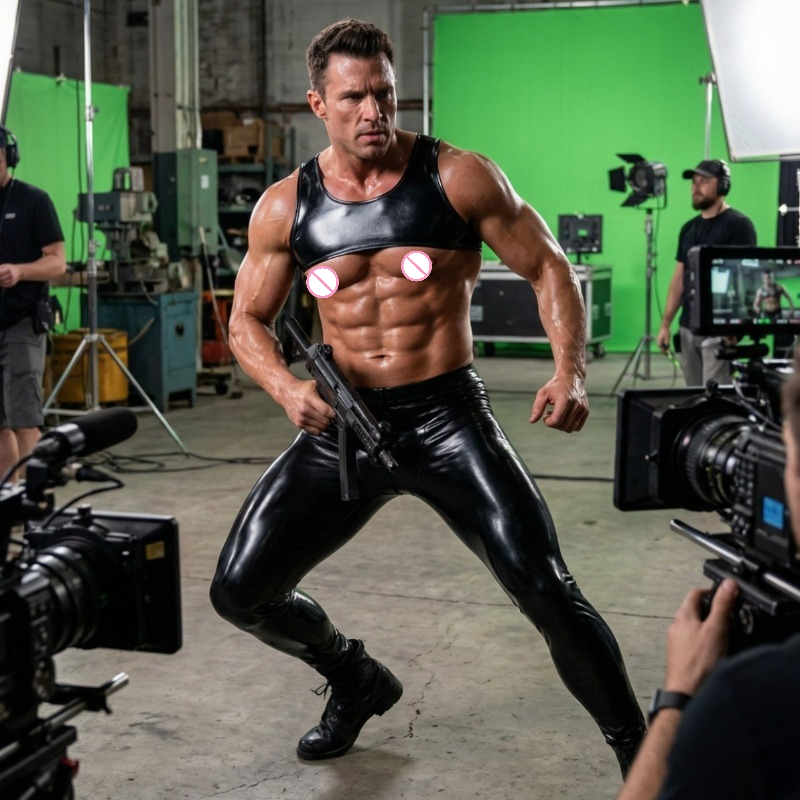 Solid Latex Vest Tight Short T - Tank Top Muscle ulasan dan harga