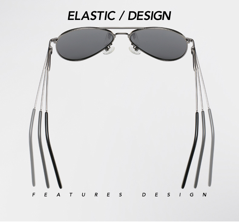 Unisex Small Frame Polarized A - Sunglasses Aviator Polarized ulasan dan harga